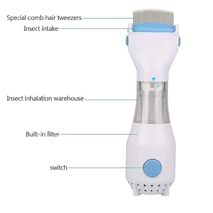 Electric Chemical-Free Head Lice Remover