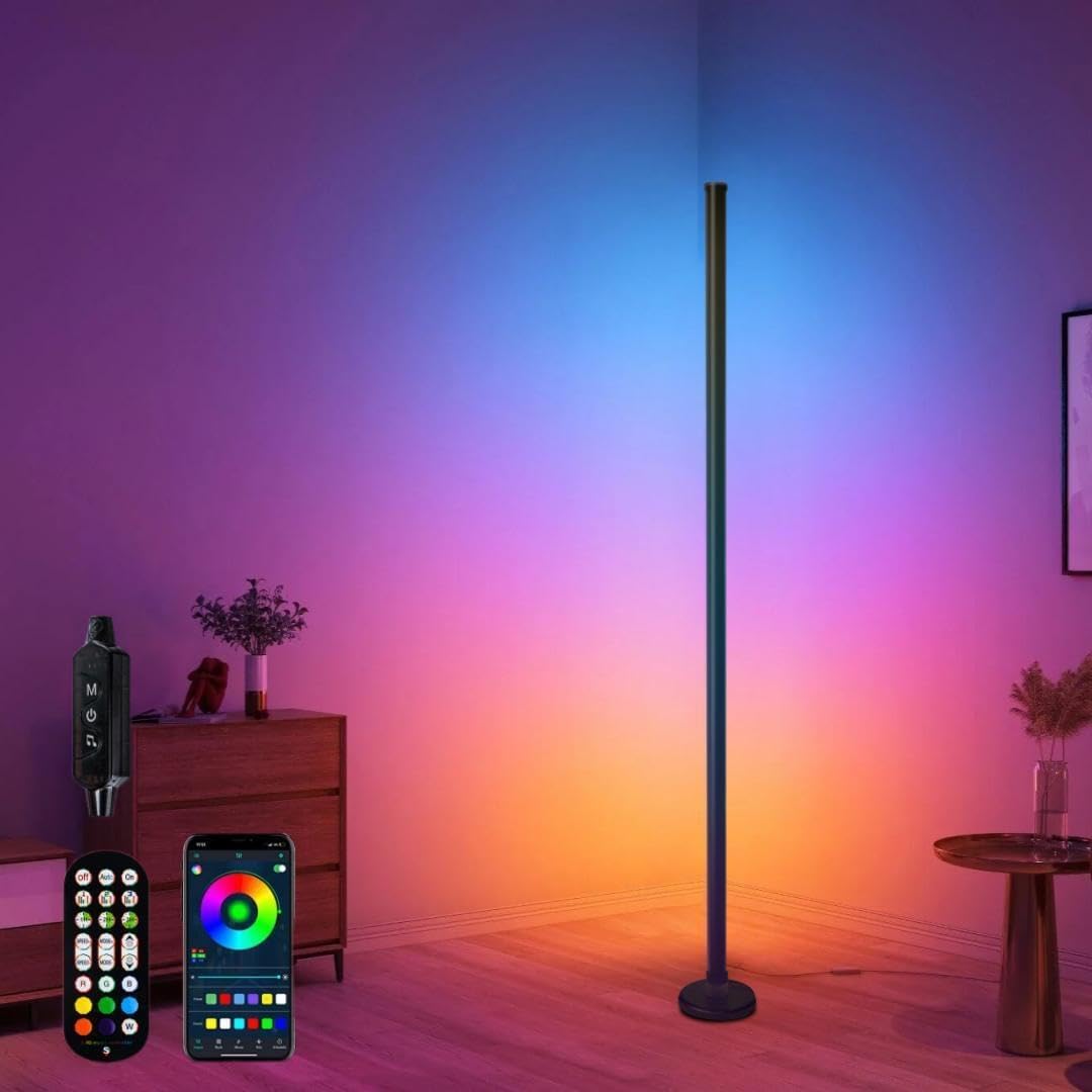 Smart RGB Corner Floor Lamp