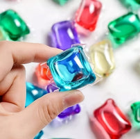 LAUNDRY LIQUID DETERGENTS PODS | High-Efficiency Cleaning, Fabric Care & Fresh Fragrance | Easy-Use Wash Capsules