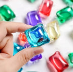 LAUNDRY LIQUID DETERGENTS PODS | High-Efficiency Cleaning, Fabric Care & Fresh Fragrance | Easy-Use Wash Capsules
