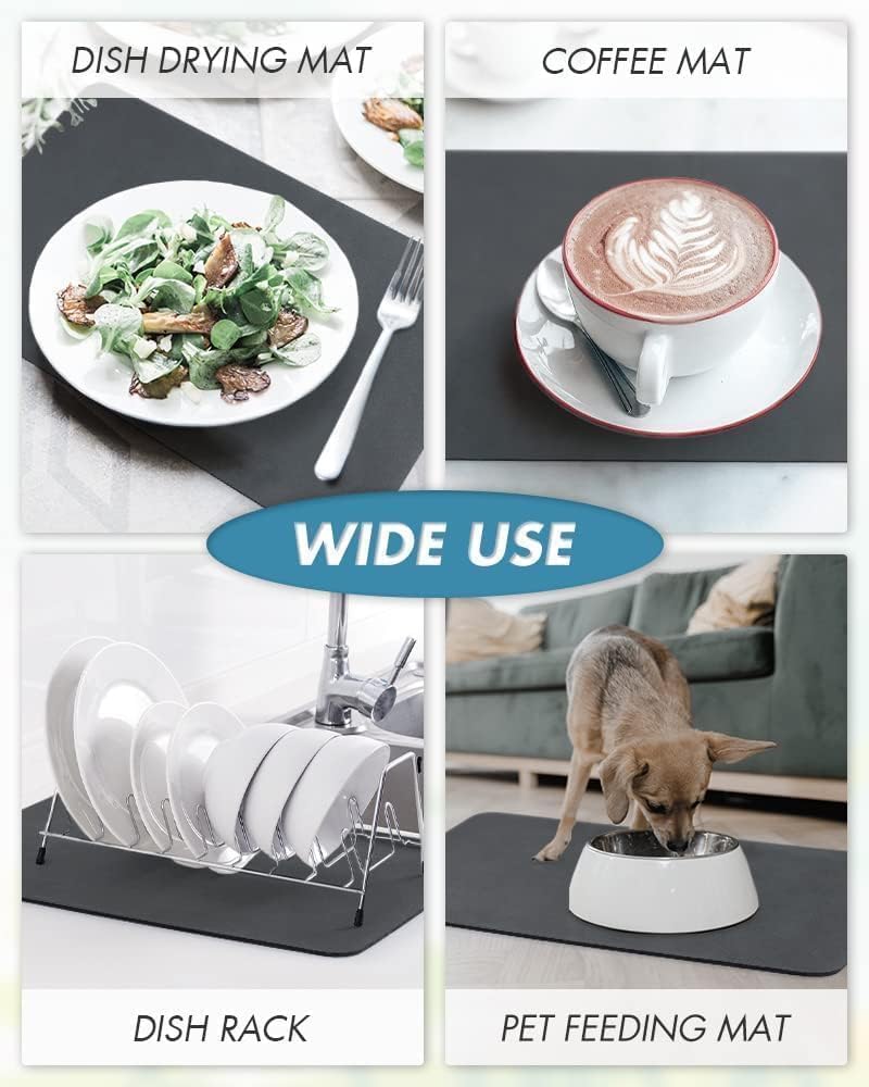 Large Absorbent Kitchen Drying Mat