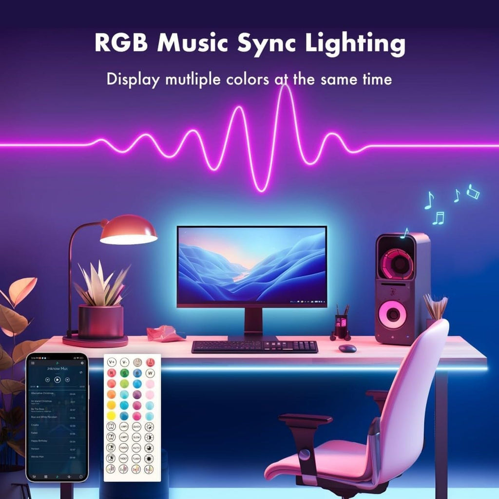 Smart RGB Neon Strip Lights