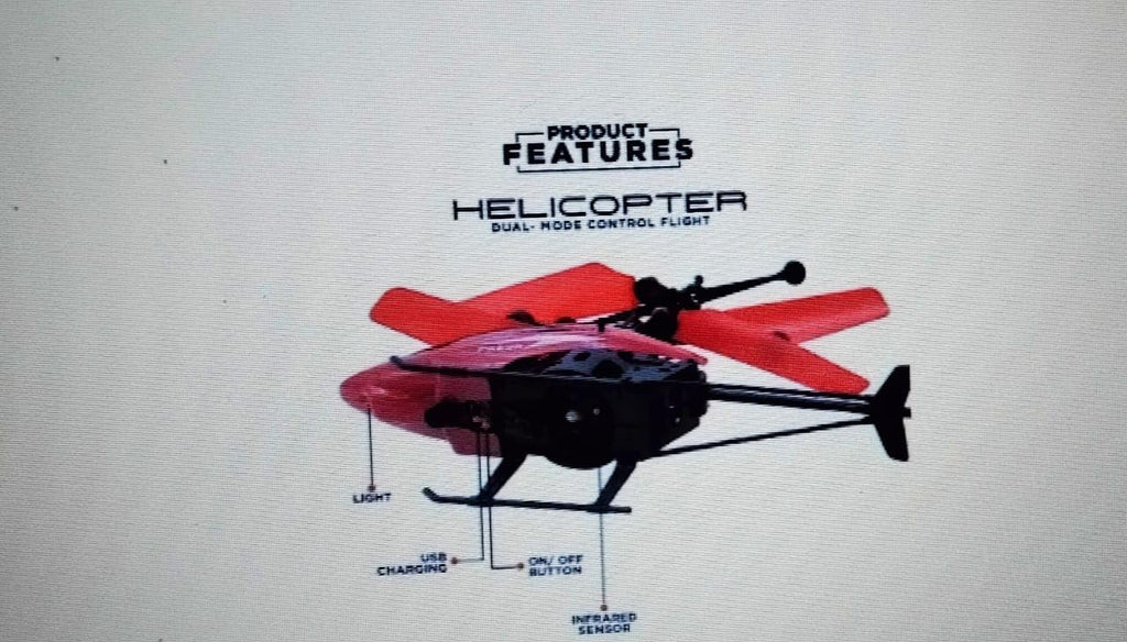 RC Hand Sensor Helicopter Toy