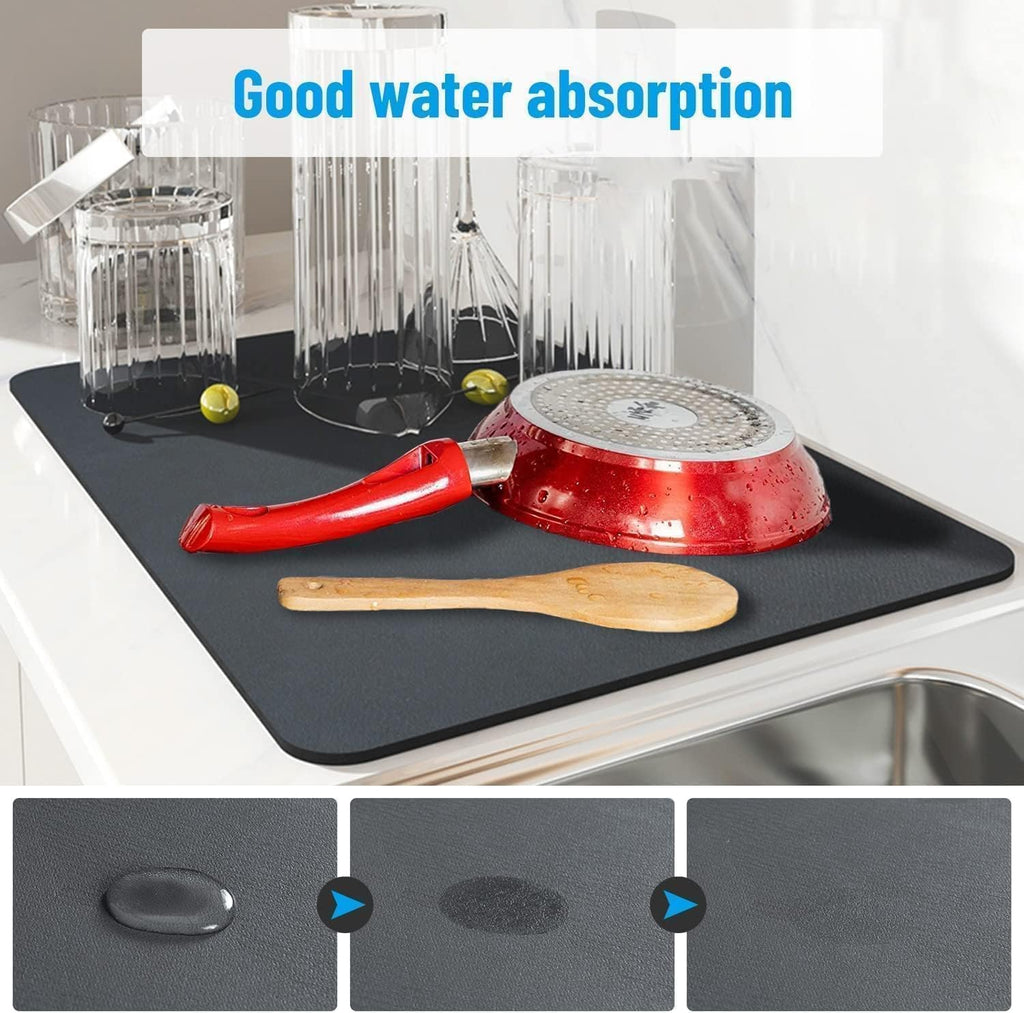 Large Absorbent Kitchen Drying Mat