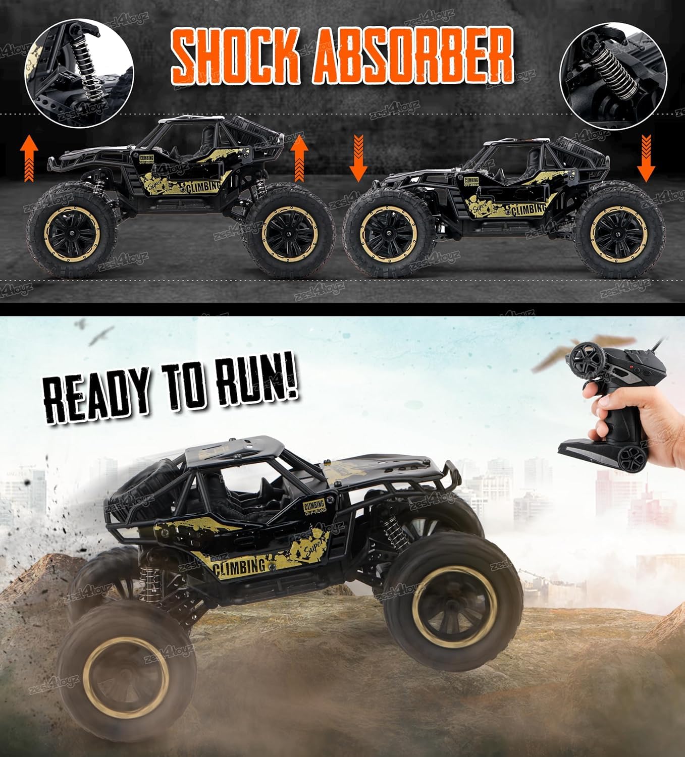 RC Rock Crawler Monster Truck