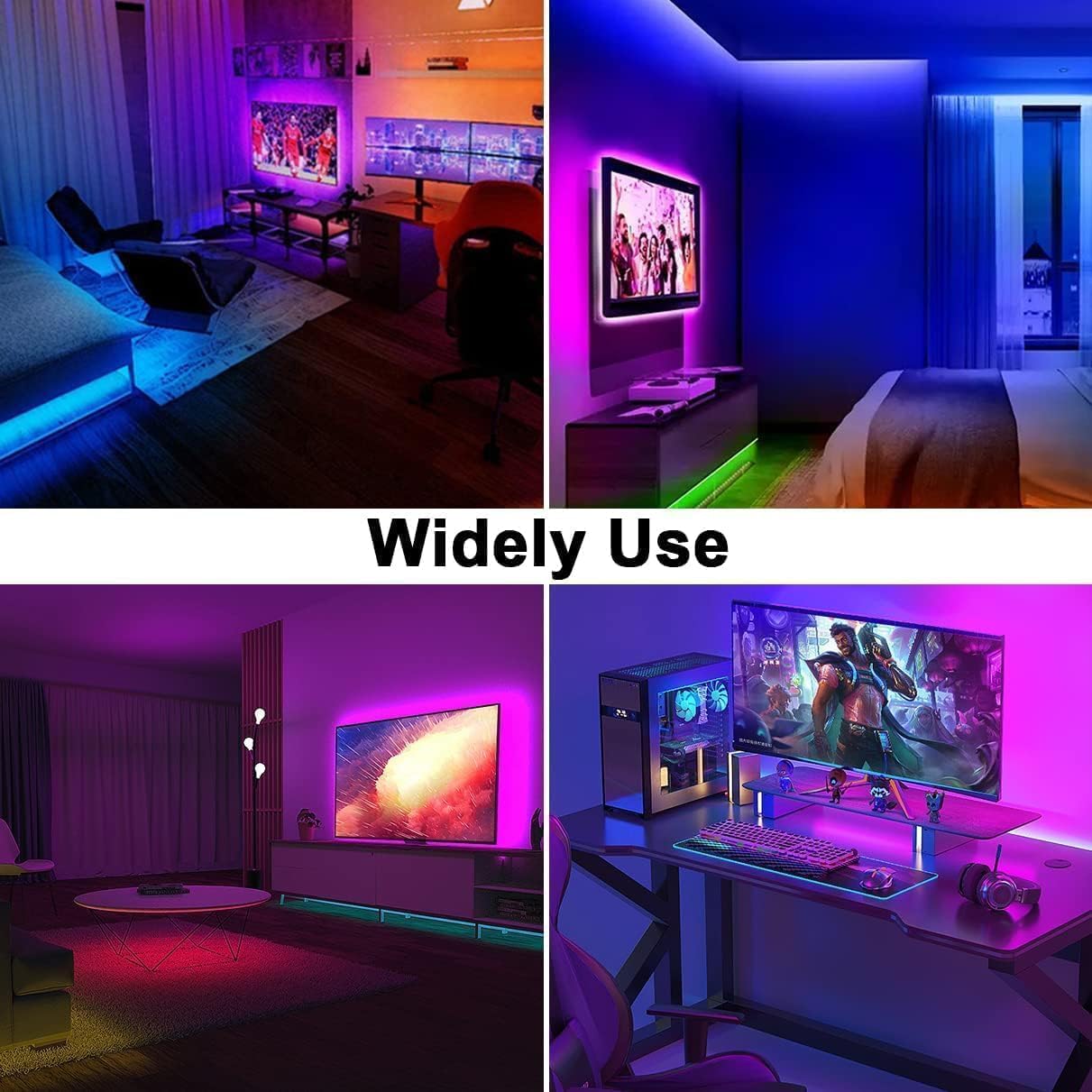 Smart RGB Neon Strip Lights