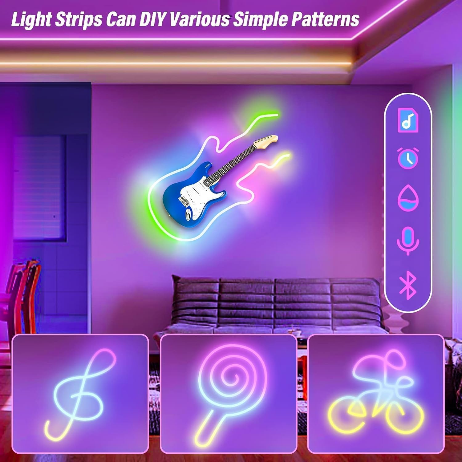 Smart RGB Neon Strip Lights