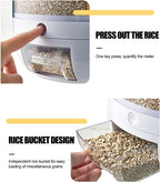 Rotating 6-Grid Cereal Dispenser