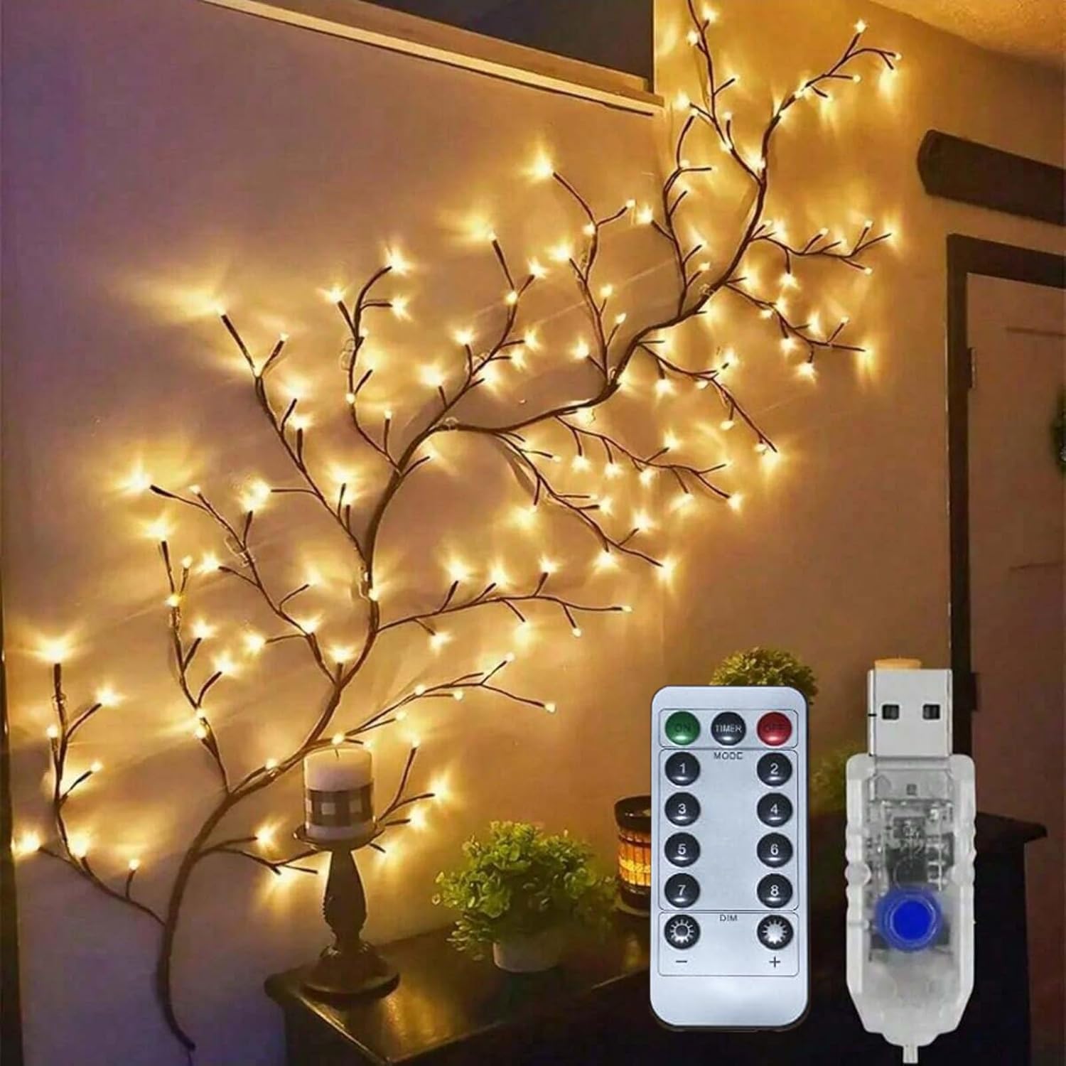 Enchanted Willow Vine LED Lights