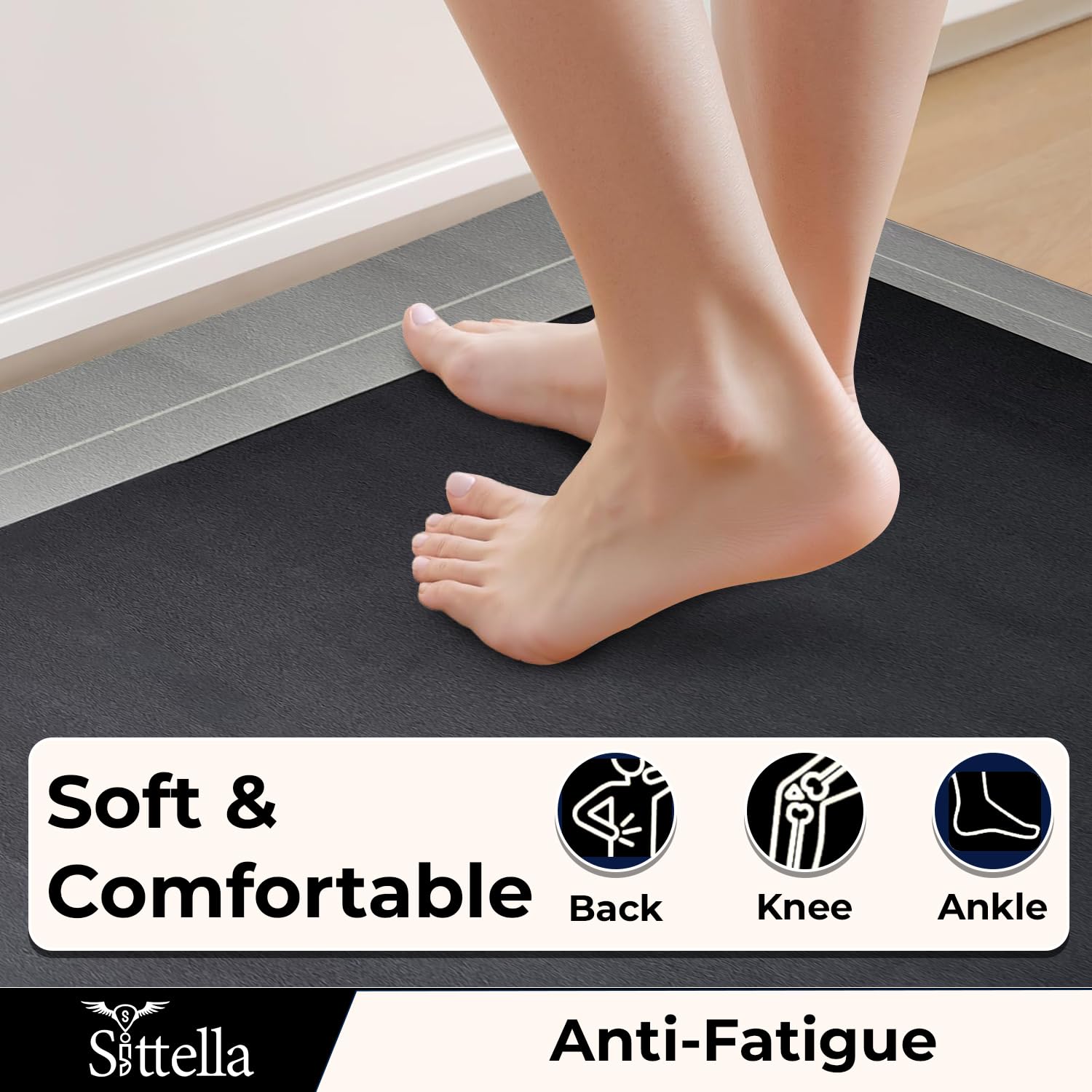Anti-Skid Kitchen Mat Set And Bathroom Floor Mats 50x80cm