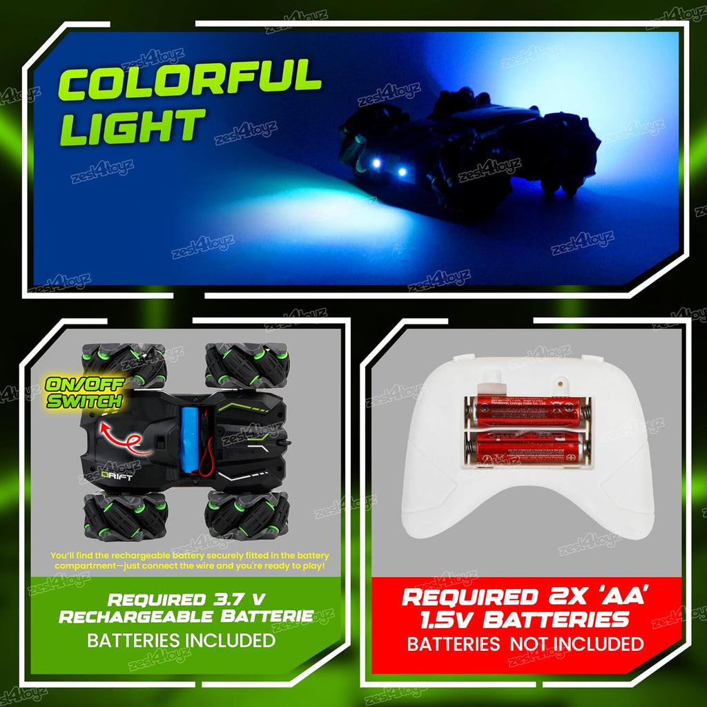 RC 4x4 High-Speed Stunt Car