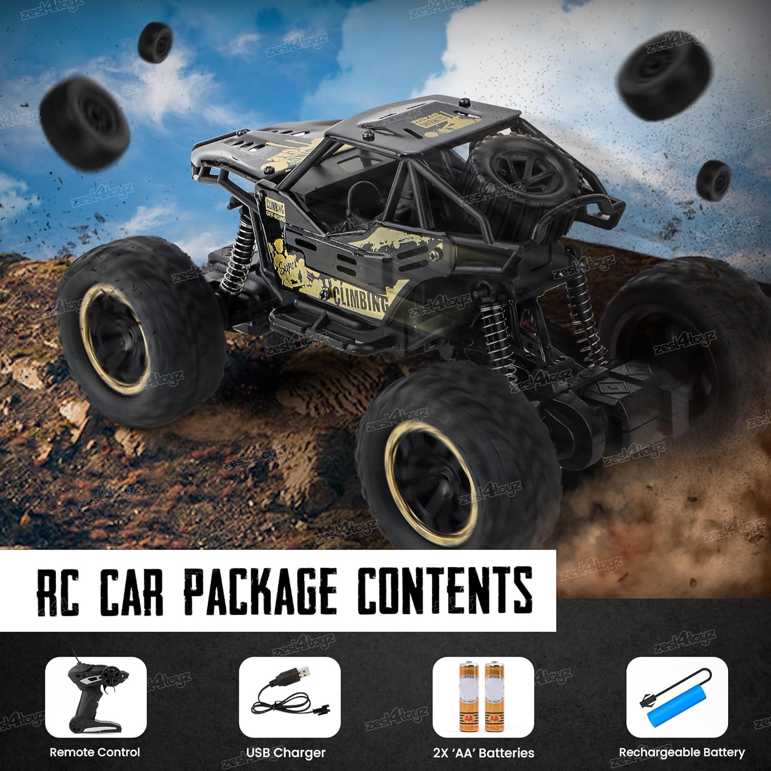 RC Rock Crawler Monster Truck