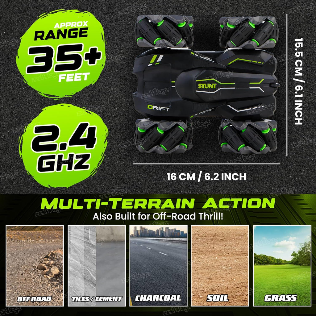 RC 4x4 High-Speed Stunt Car